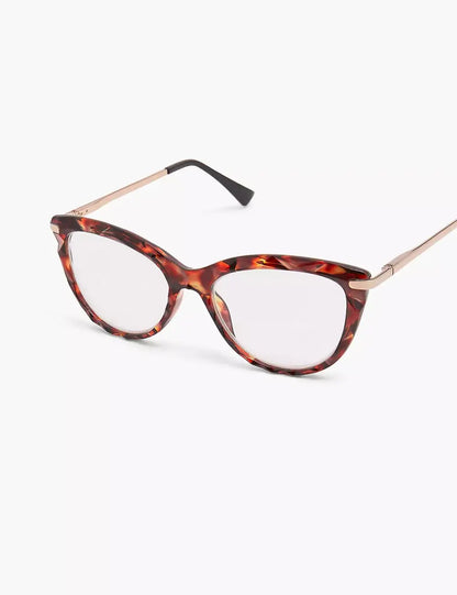 Textured Cateye Reader Glasses