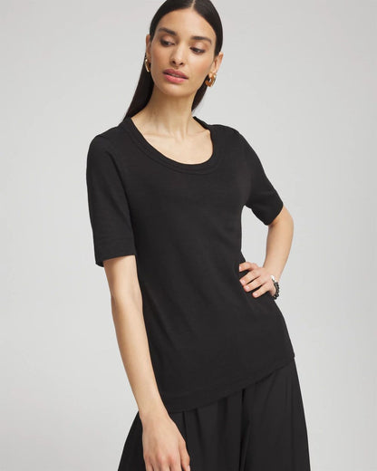 Scoop Neck Tee