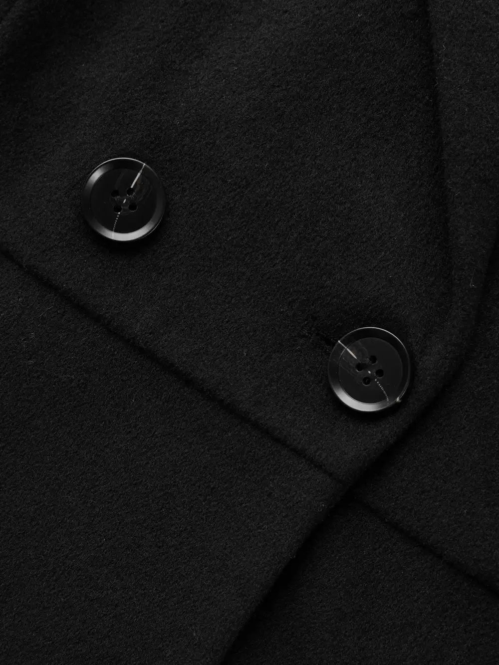 Suit Collar Button Up Slightly Stretchy Jacket