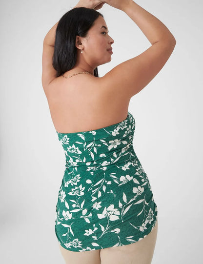 Fitted Tube Top With Shelf Bra