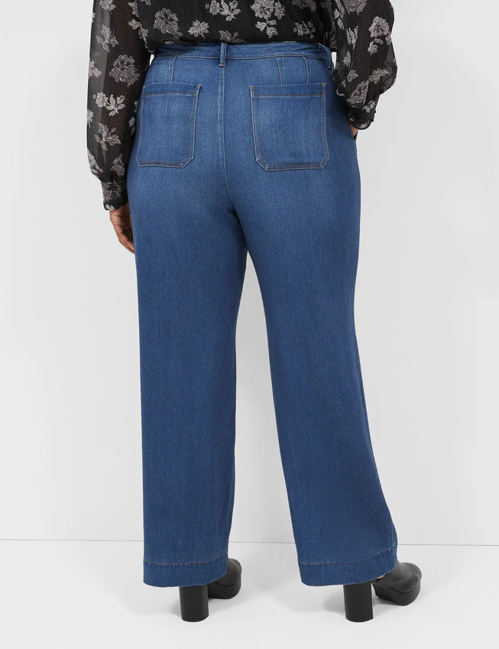 Fluid Denim Trouser Jean