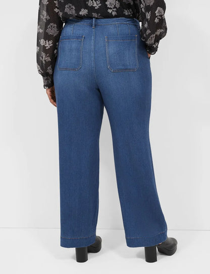 Fluid Denim Trouser Jean