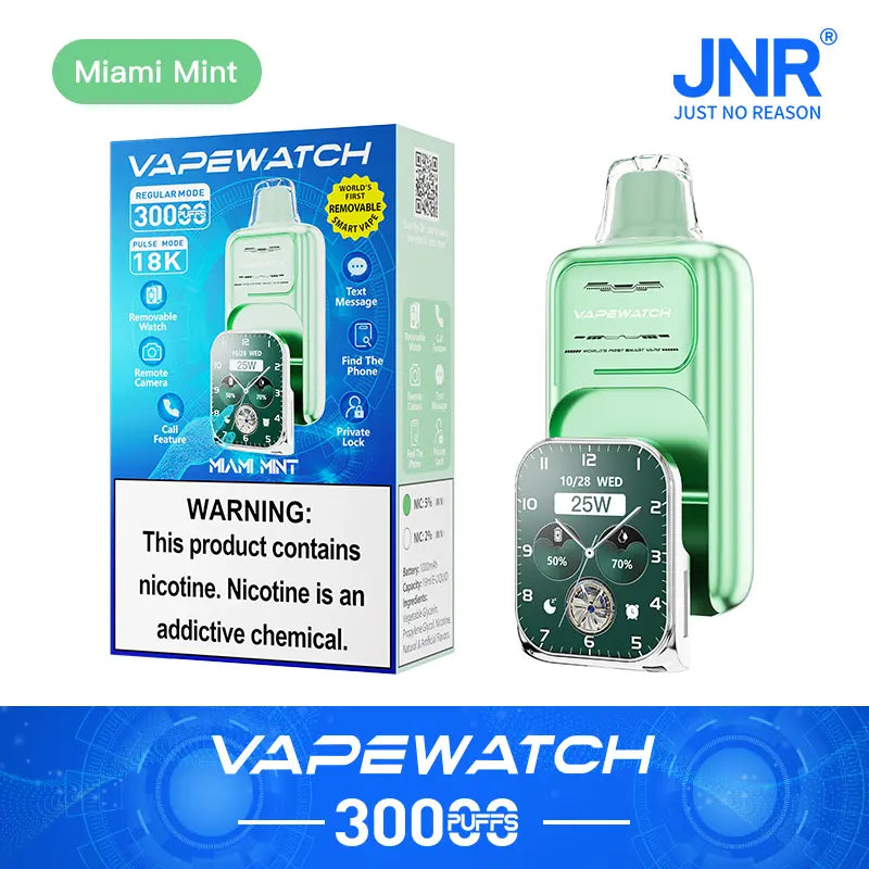JNR Vape Watch 30000 30K Puffs Original Smart Disposable Vape