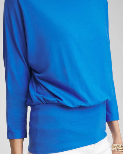 Touch of CoolTM Banded-Hem Top