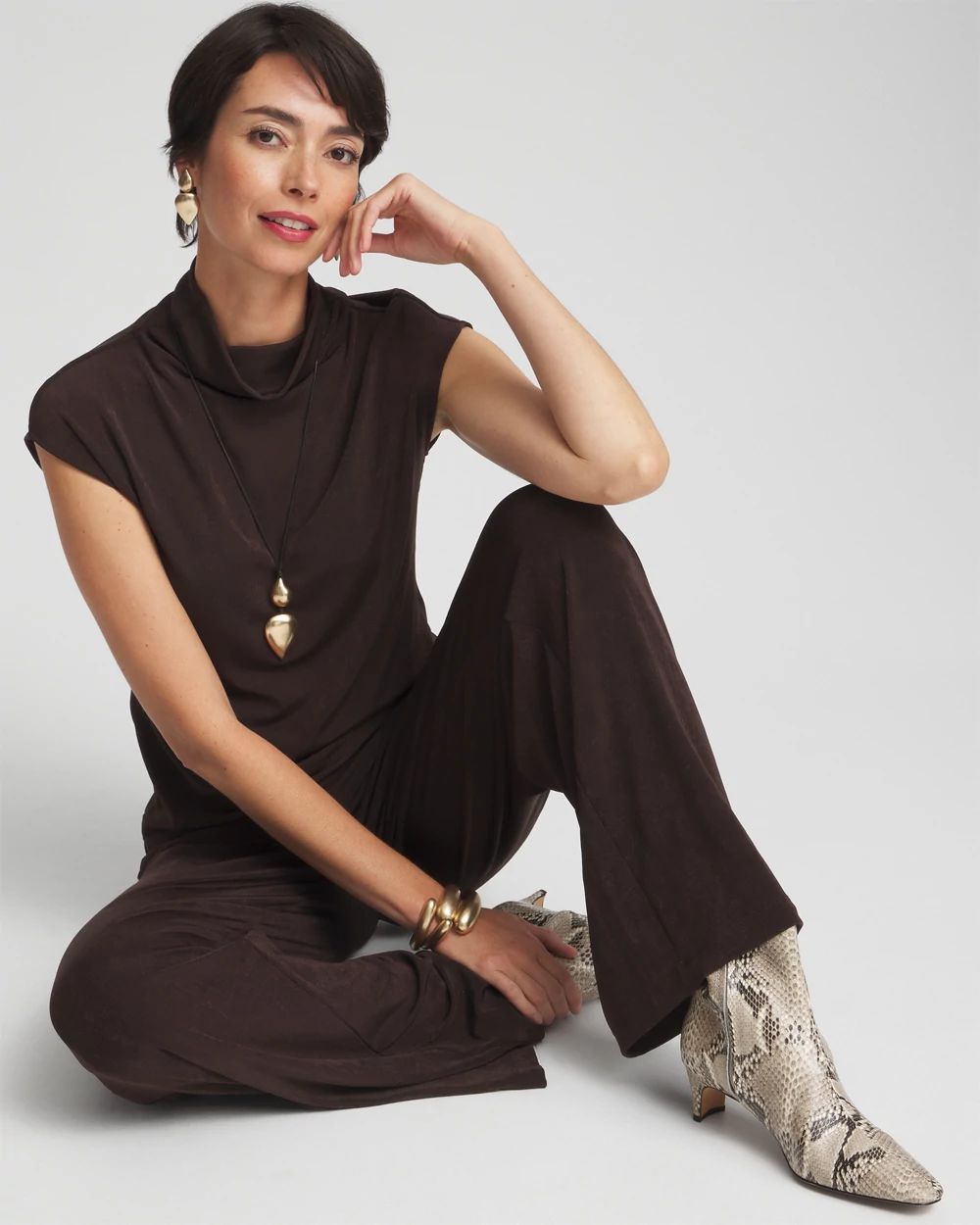 TravelersTM Mock Neck Top