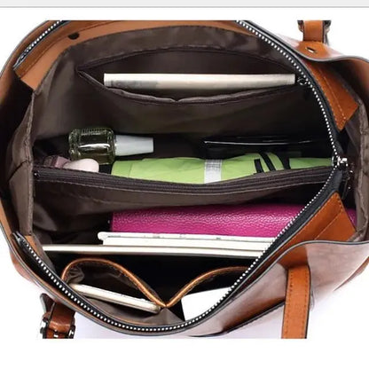 Women's Leather Tote Bag