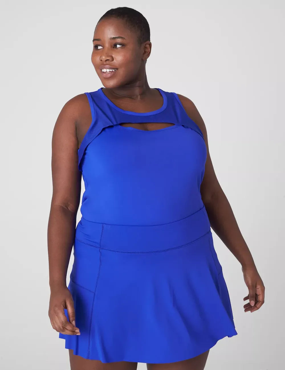 LIVI Wicking Cut-Out Detail Tank
