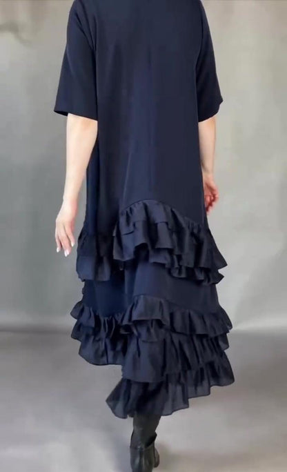 Elena - Soft-Touch Tiered Maxi Dress