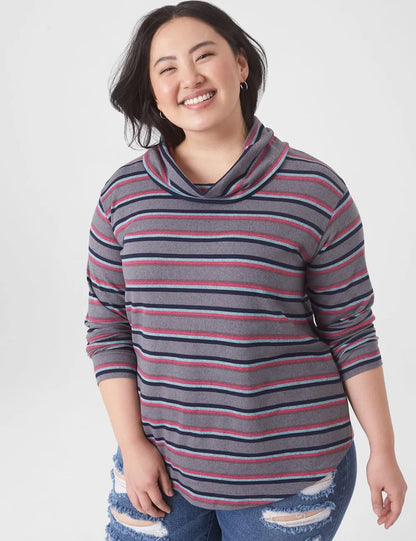 Classic Cowl-Neck Tee