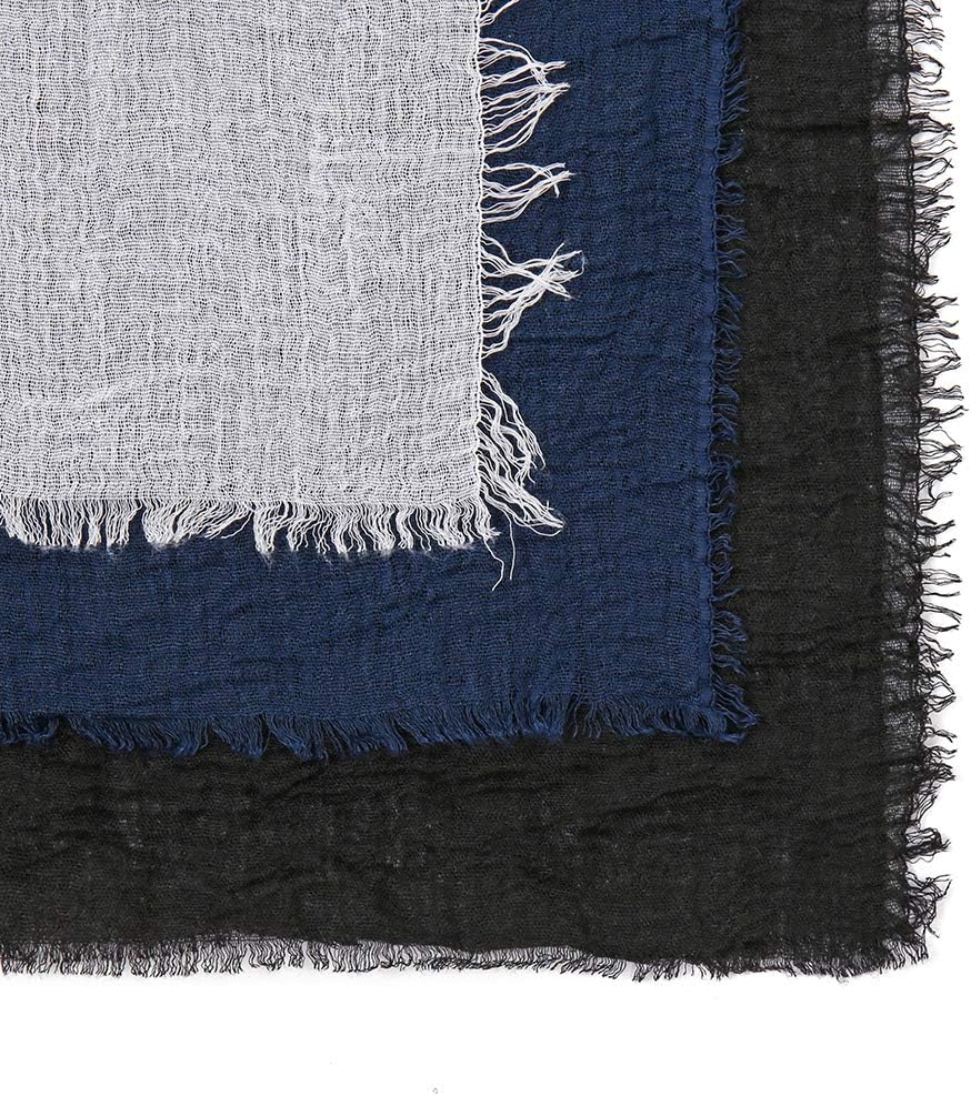 Soft Cotton Hemp Scarf Wrap Long Hijab Scarves for Women