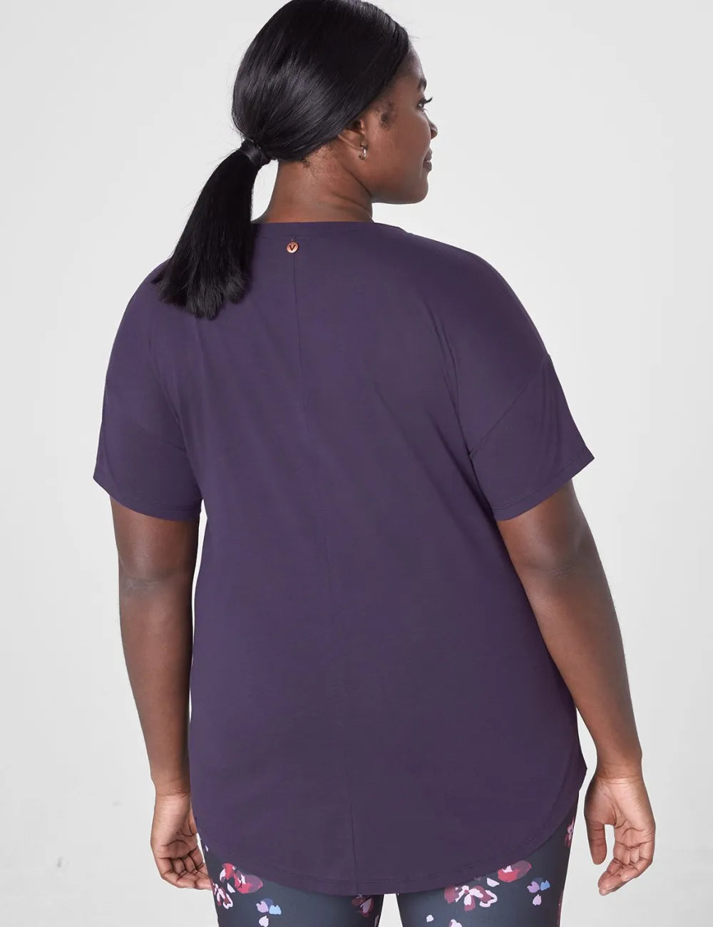 LIVI Scoop-Neck Graphic Tee