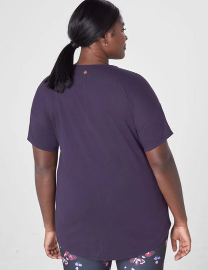 LIVI Scoop-Neck Graphic Tee