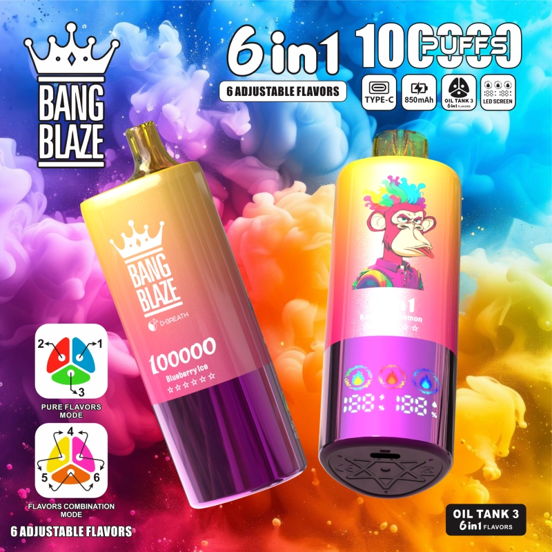 Bang Blaze 100K Puffs 6in1 Vape