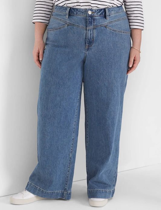 Signature Fit Wide Leg Jean