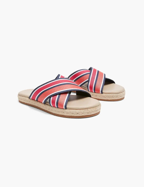 Dream Cloud Criss-Cross Espadrille Slide
