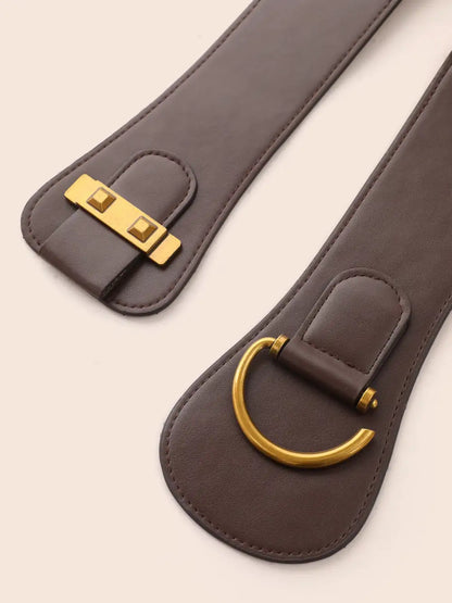 Retro Elastic Without Holes Belt