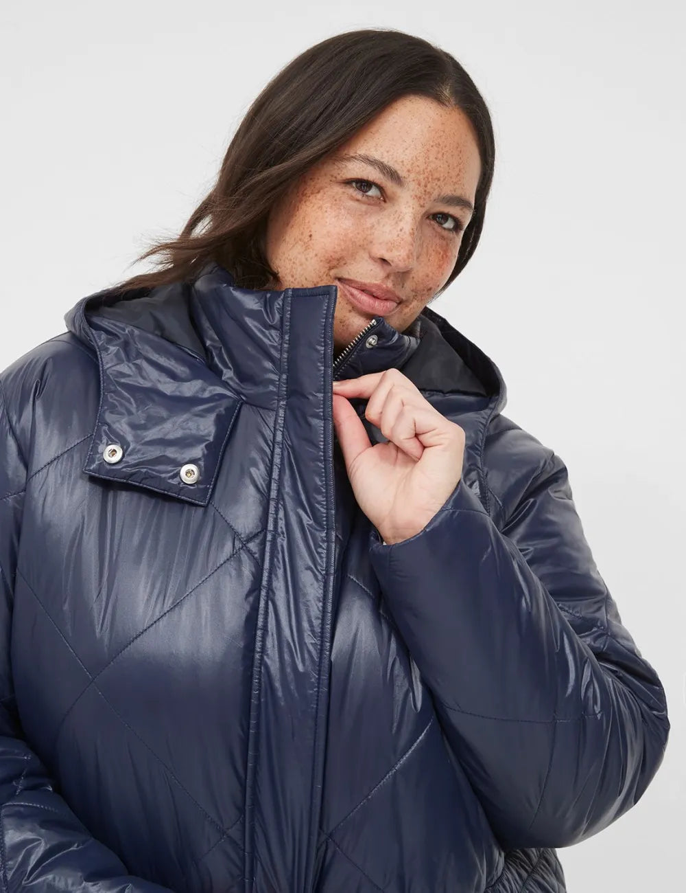 Snap-Front Puffer Jacket