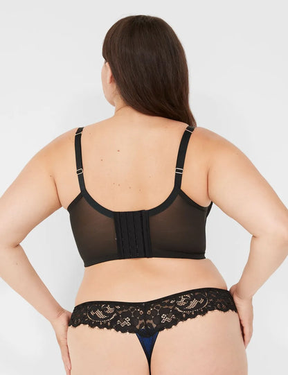 Foil Shine Longline Balconette Bra