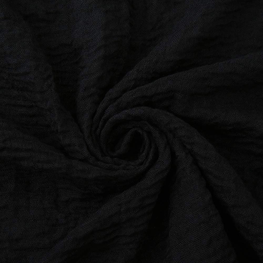 Soft Cotton Hemp Scarf Wrap Long Hijab Scarves for Women