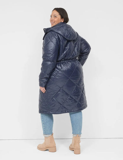 Snap-Front Puffer Jacket