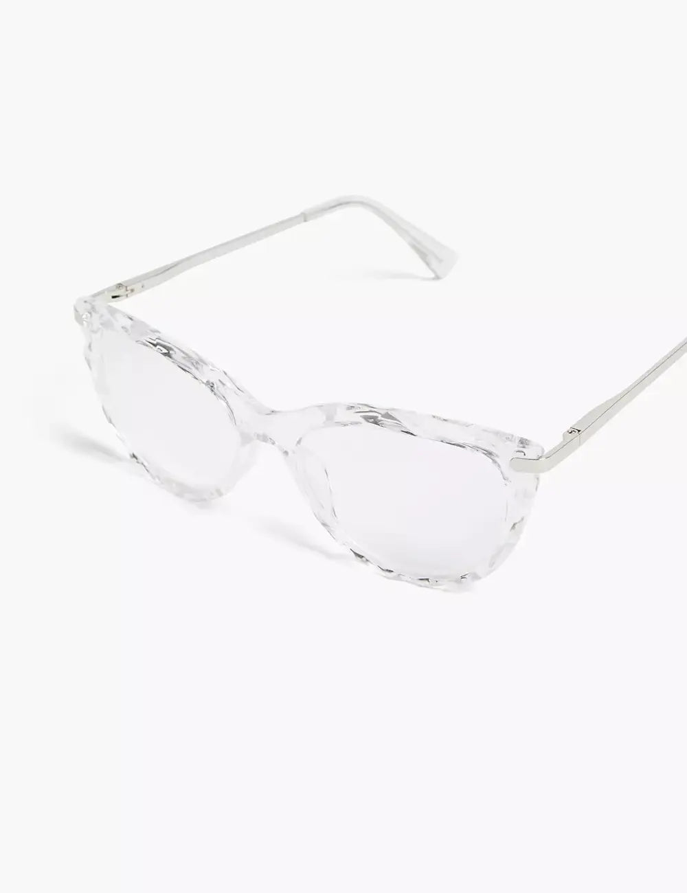 Textured Cateye Reader Glasses
