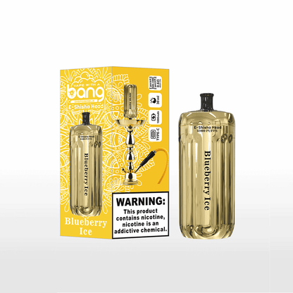 Bang E-Shisha Head 42000 42K Puffs Gold LED Display Disposable Vape