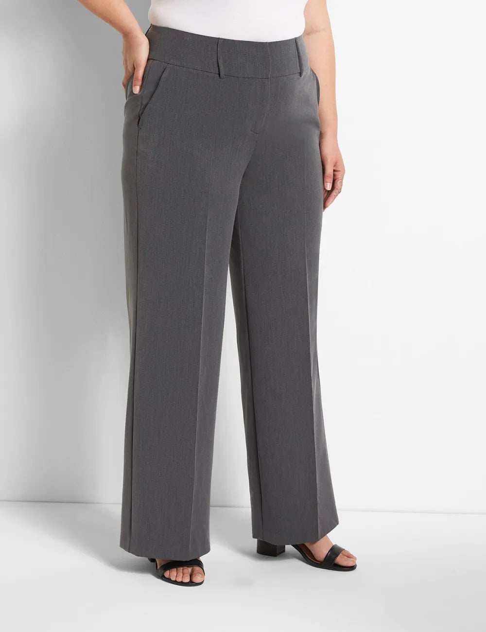 High-Rise Perfect Drape Wide Leg Pant