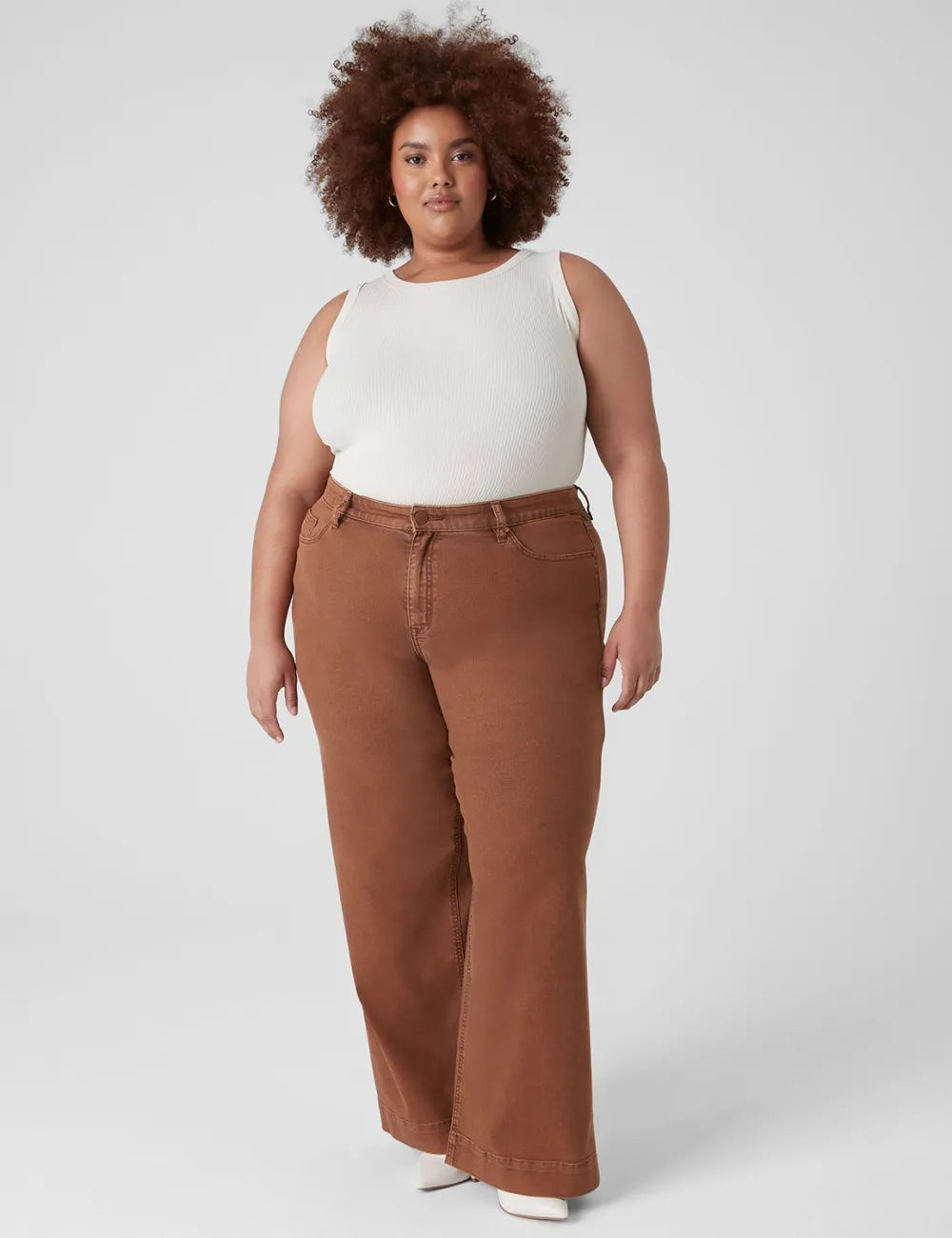 Signature Fit Wide Leg Color Jeans
