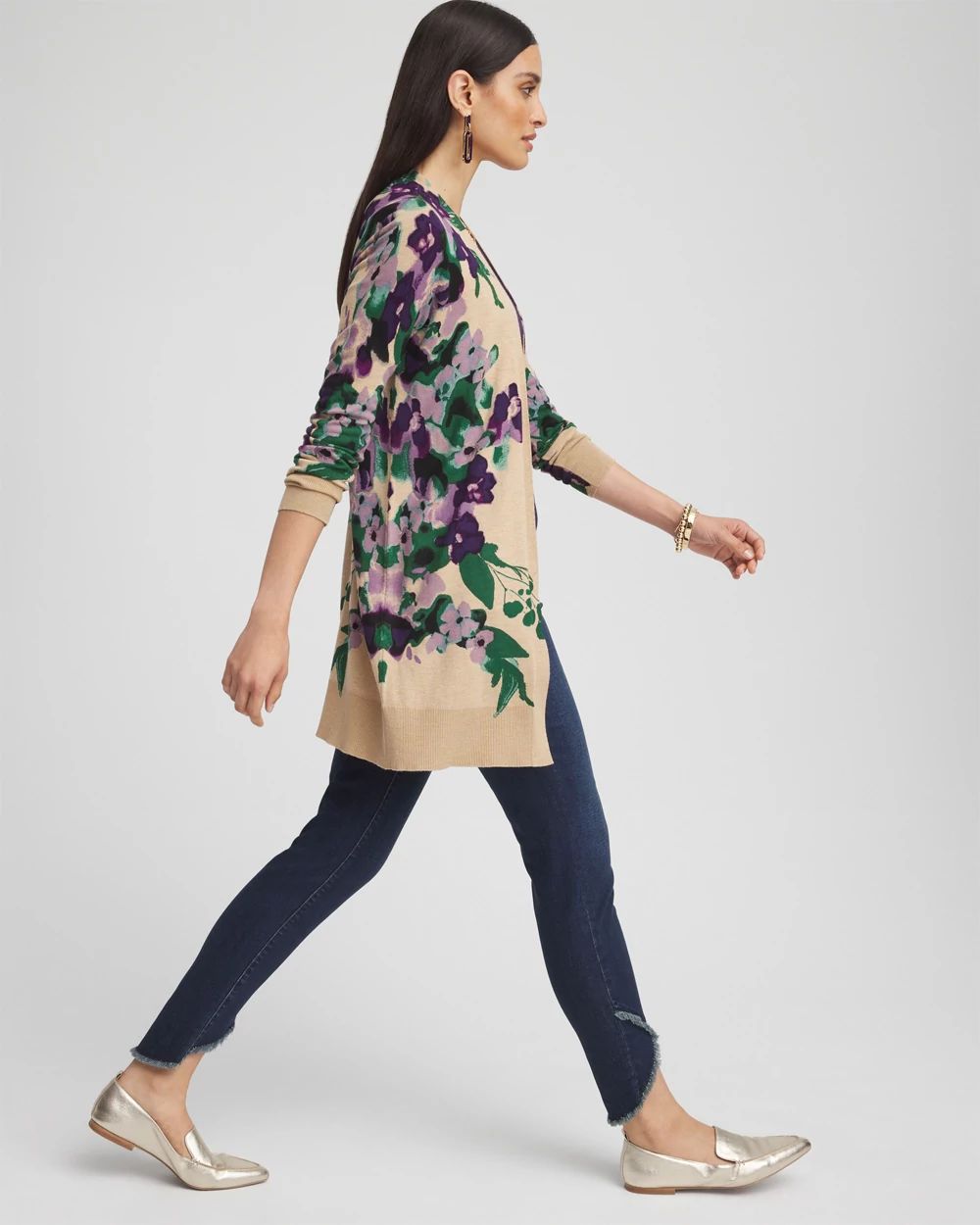Tulip Hem Pull-On Ankle Jeggings