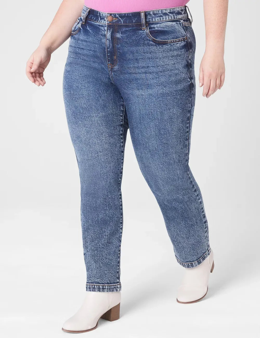 Signature Fit Slim Straight Ankle Jean