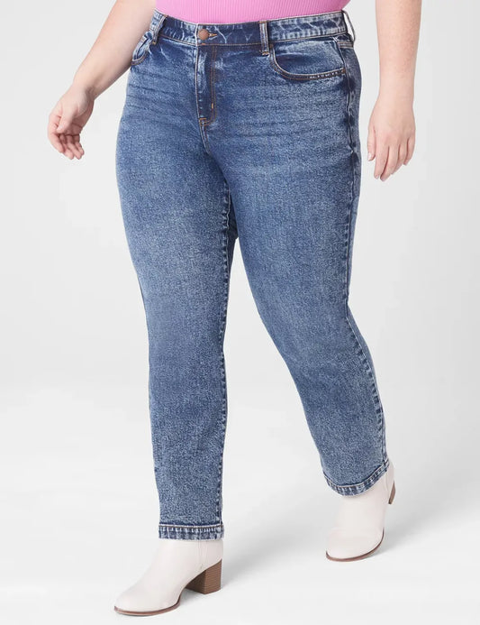 Signature Fit Slim Straight Ankle Jean