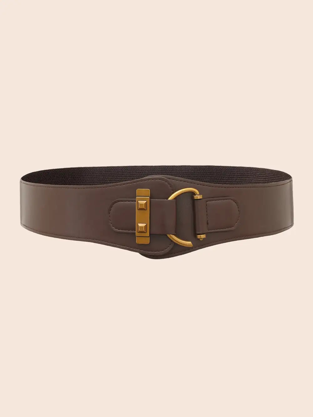 Retro Elastic Without Holes Belt