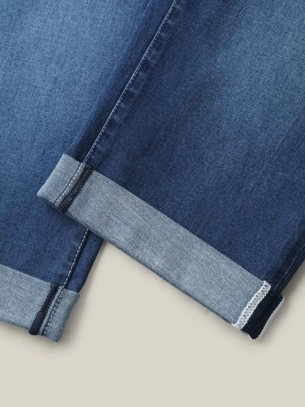 Whiskered Wash Crop Skinny-Fit Jeans