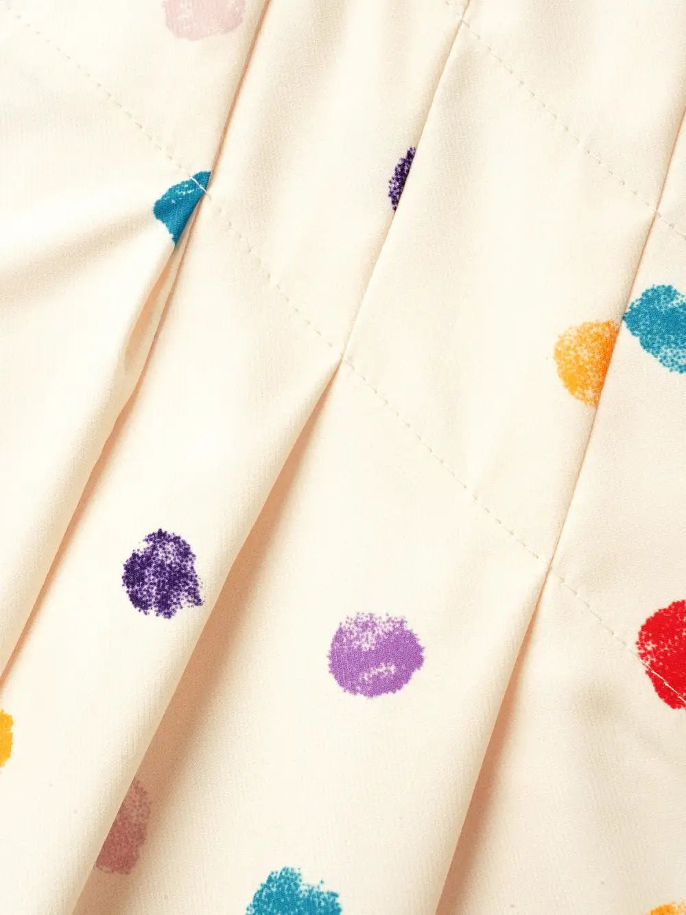 Painted Polka Dot Adjustable Straps Jumpsuit