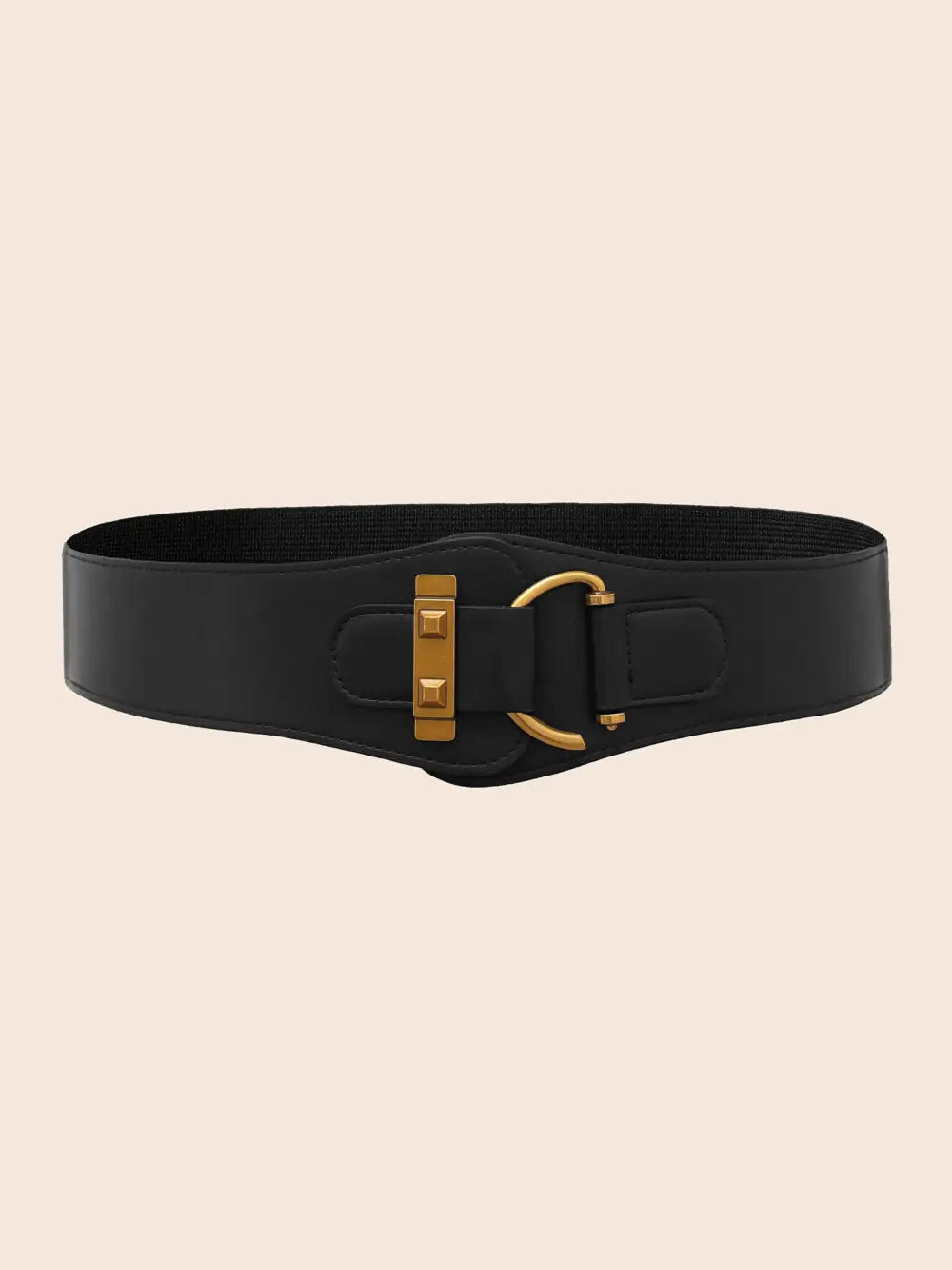 Retro Elastic Without Holes Belt