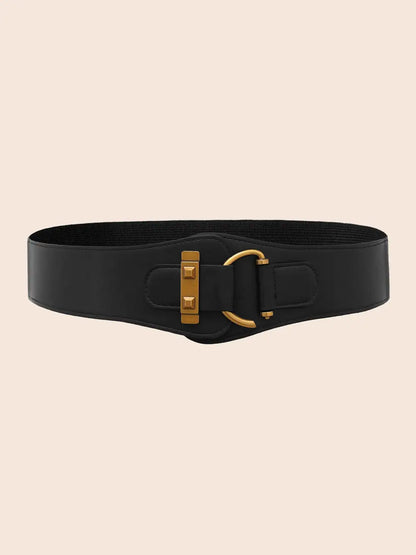 Retro Elastic Without Holes Belt