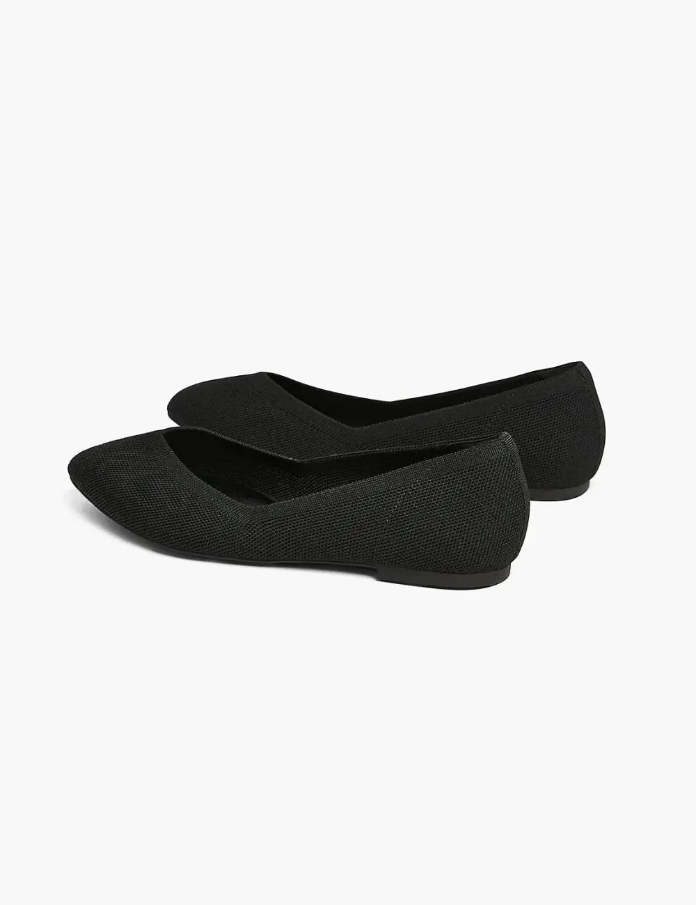 Dream Cloud Pointed Toe Knit Ballet Flat
