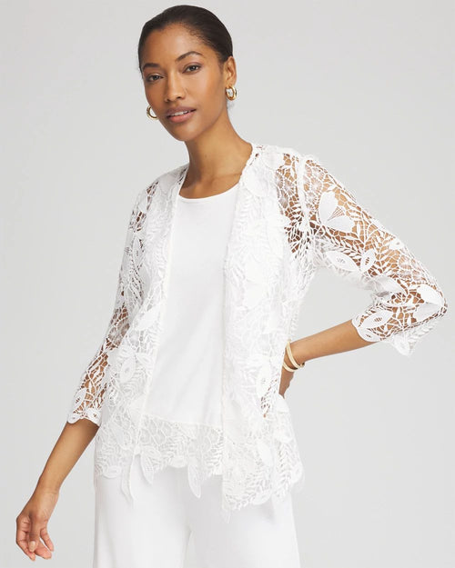 TravelersTM Collection Lace Jacket