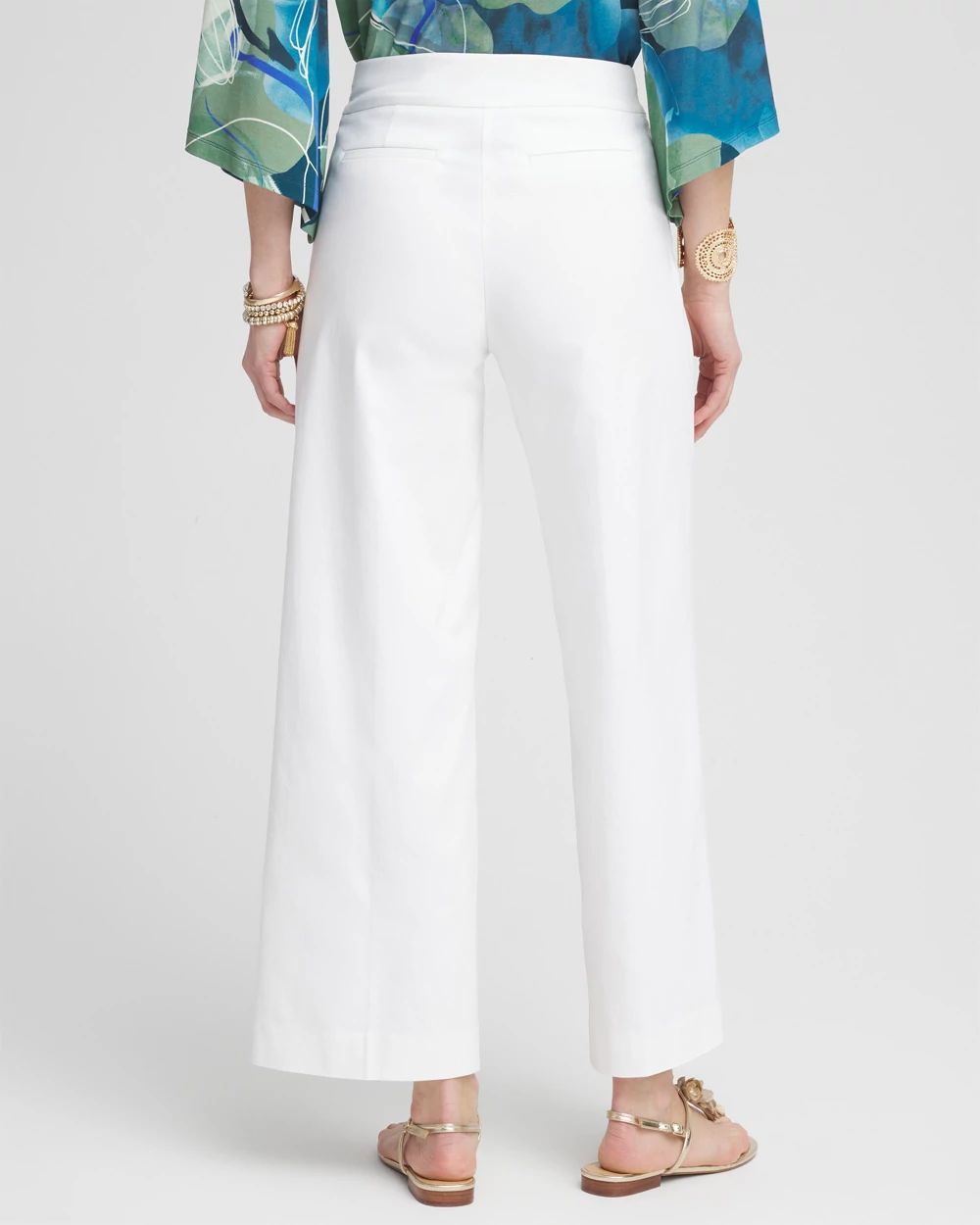 BrigitteTM Wide Leg Cropped Pants