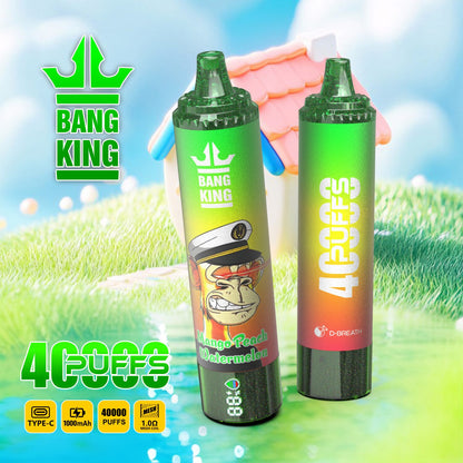 Bang King Tornado 40000 40K Puffs Original LED Display Edition Disposable Vape Pen