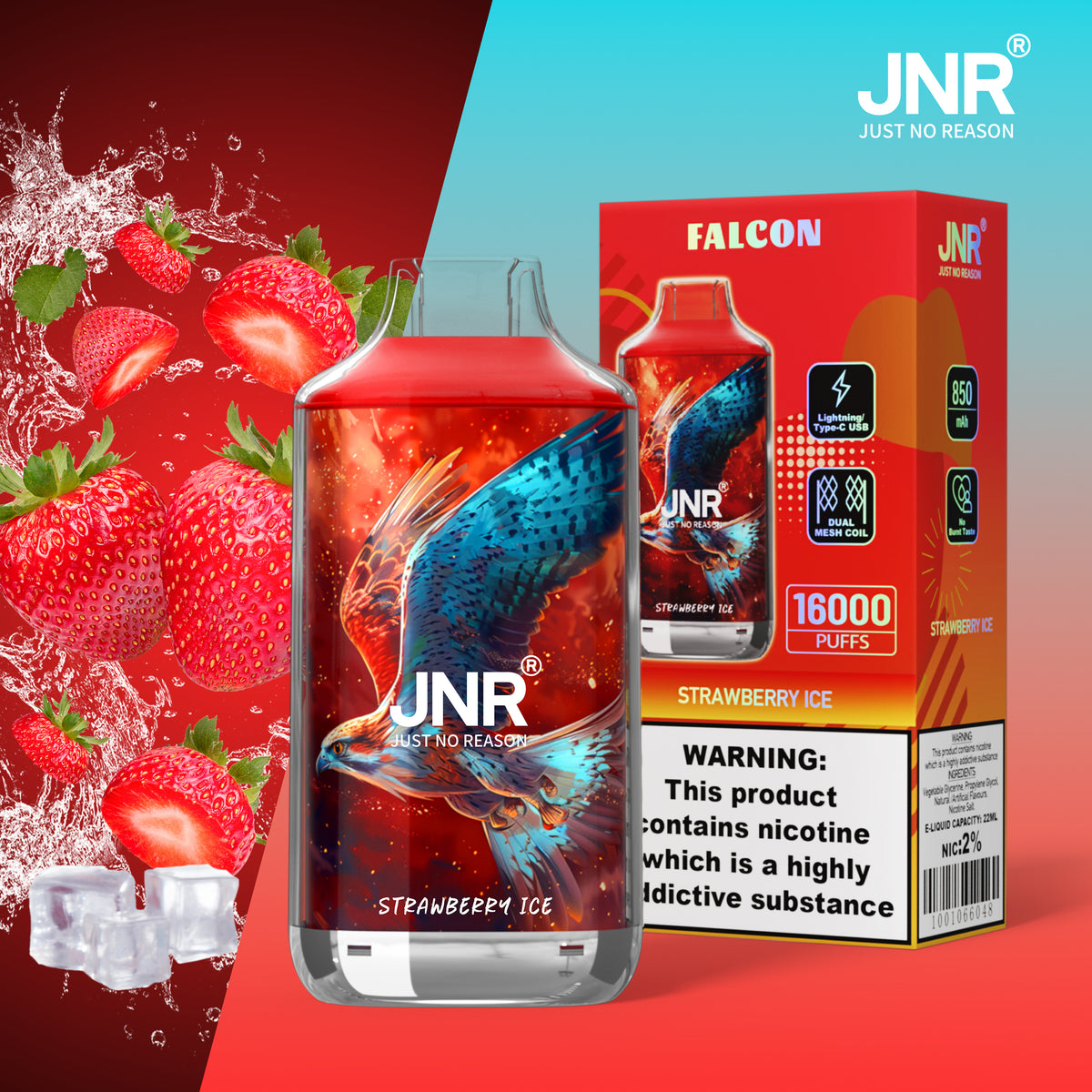 JNR FALON 16000 16K Puffs Original Edition Disposable Vape