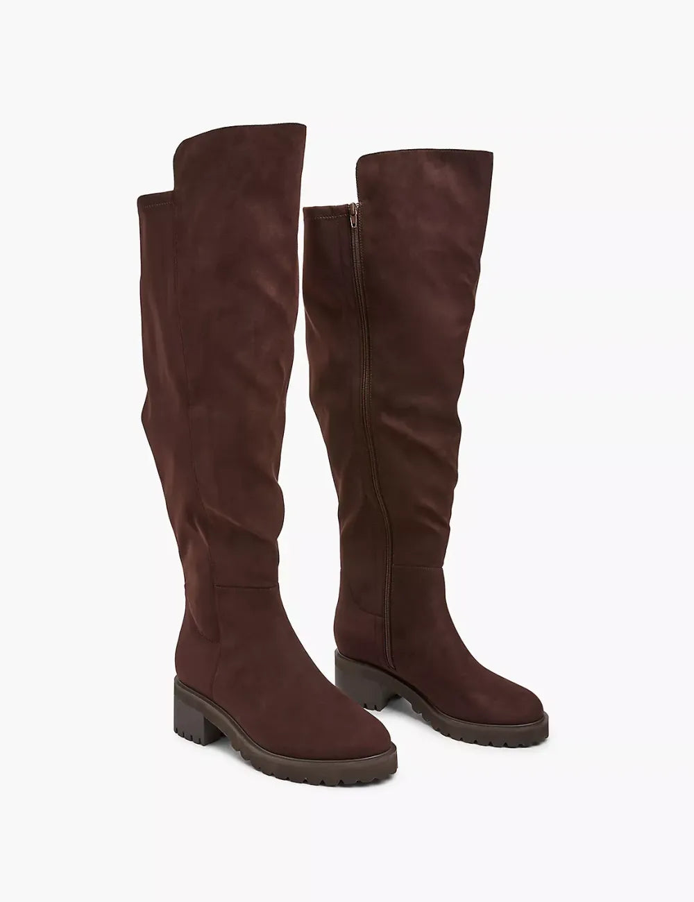 Dream Cloud Faux-Microsuede Over-The-Knee Boot