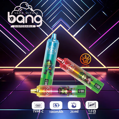 Bang Tornado 20000 20K Puffs Original LED Display Edition Disposable Vape Pen