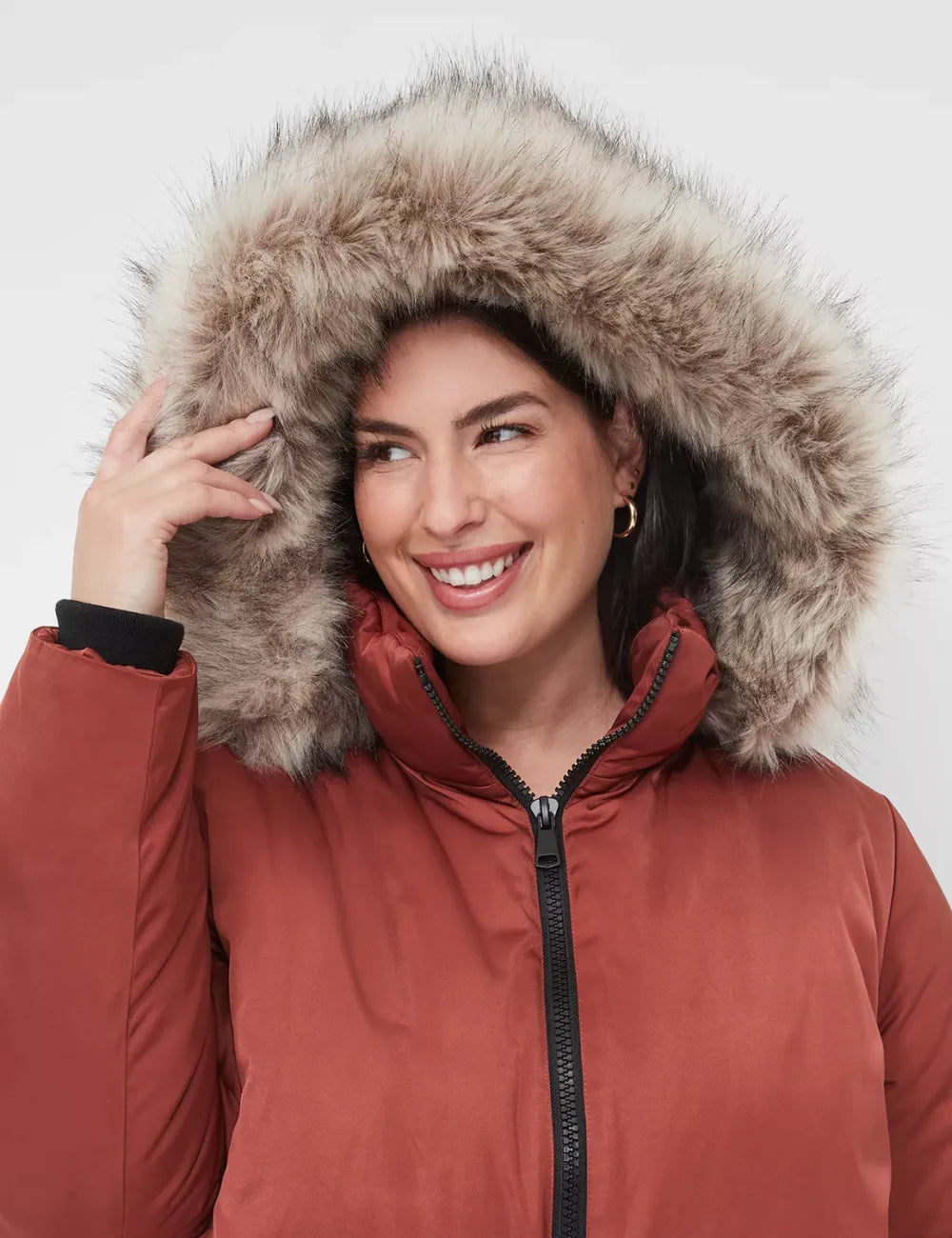 Hooded Heavy Puffer Coat