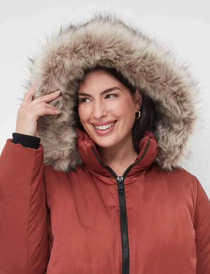 Hooded Heavy Puffer Coat