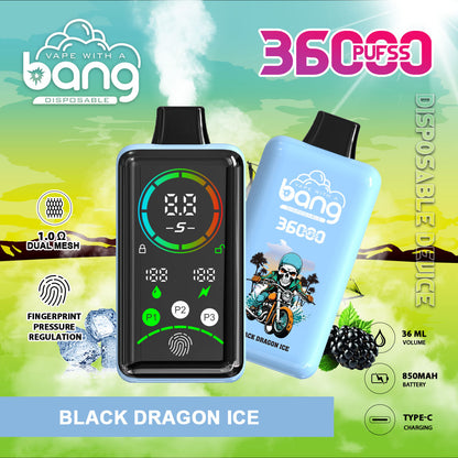 Bang 36000 Power Advanced Fingerprint Power Regulation 36K Puffs Disposable Vape