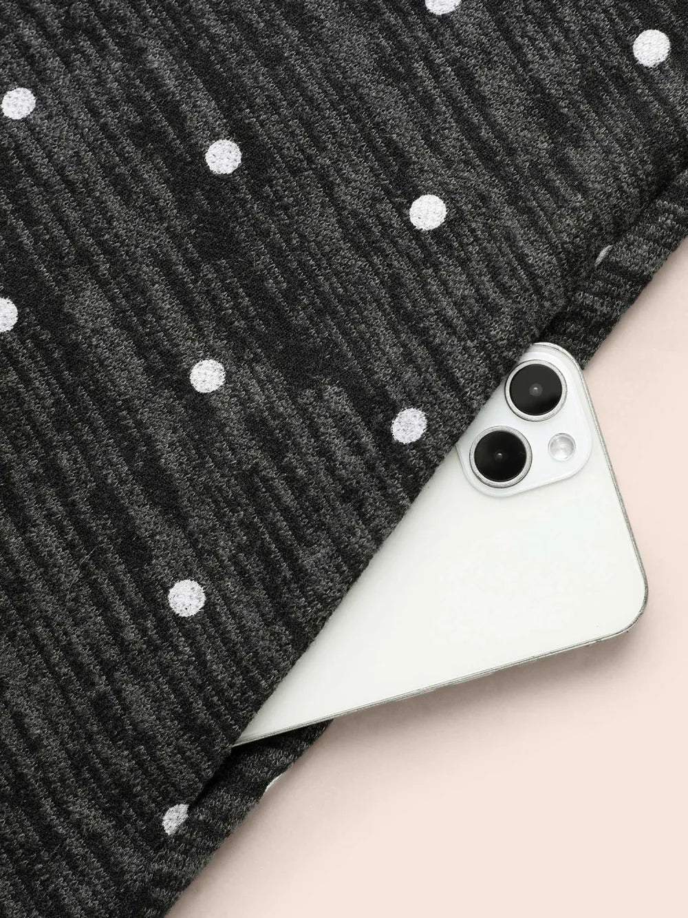 Heather Polka Dot Pocket T-Shirt