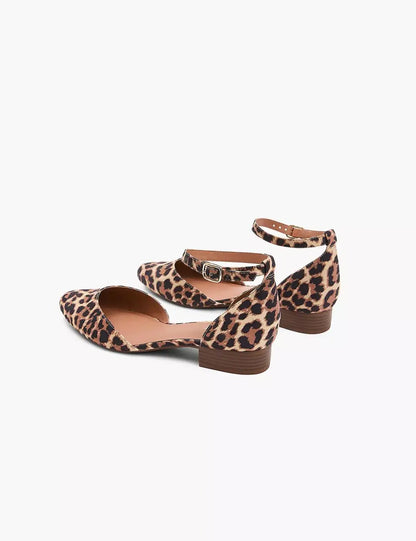 Dream Cloud Two-Piece Ankle-Strap Flat
