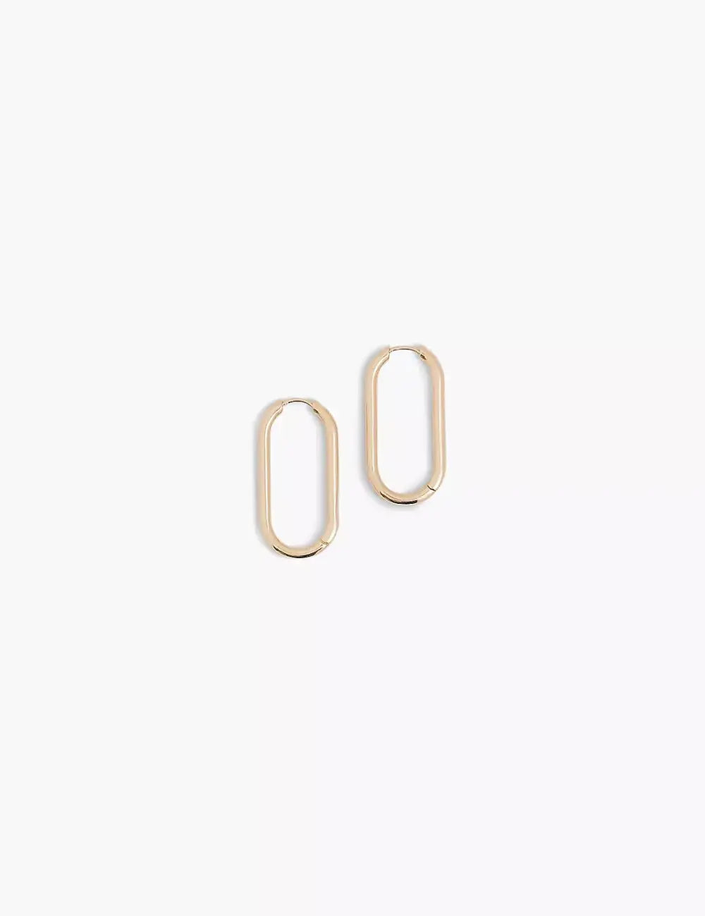 Demi-Fine J-Hoop Earrings