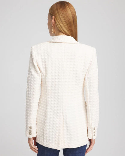 Textured Ponte Blazer